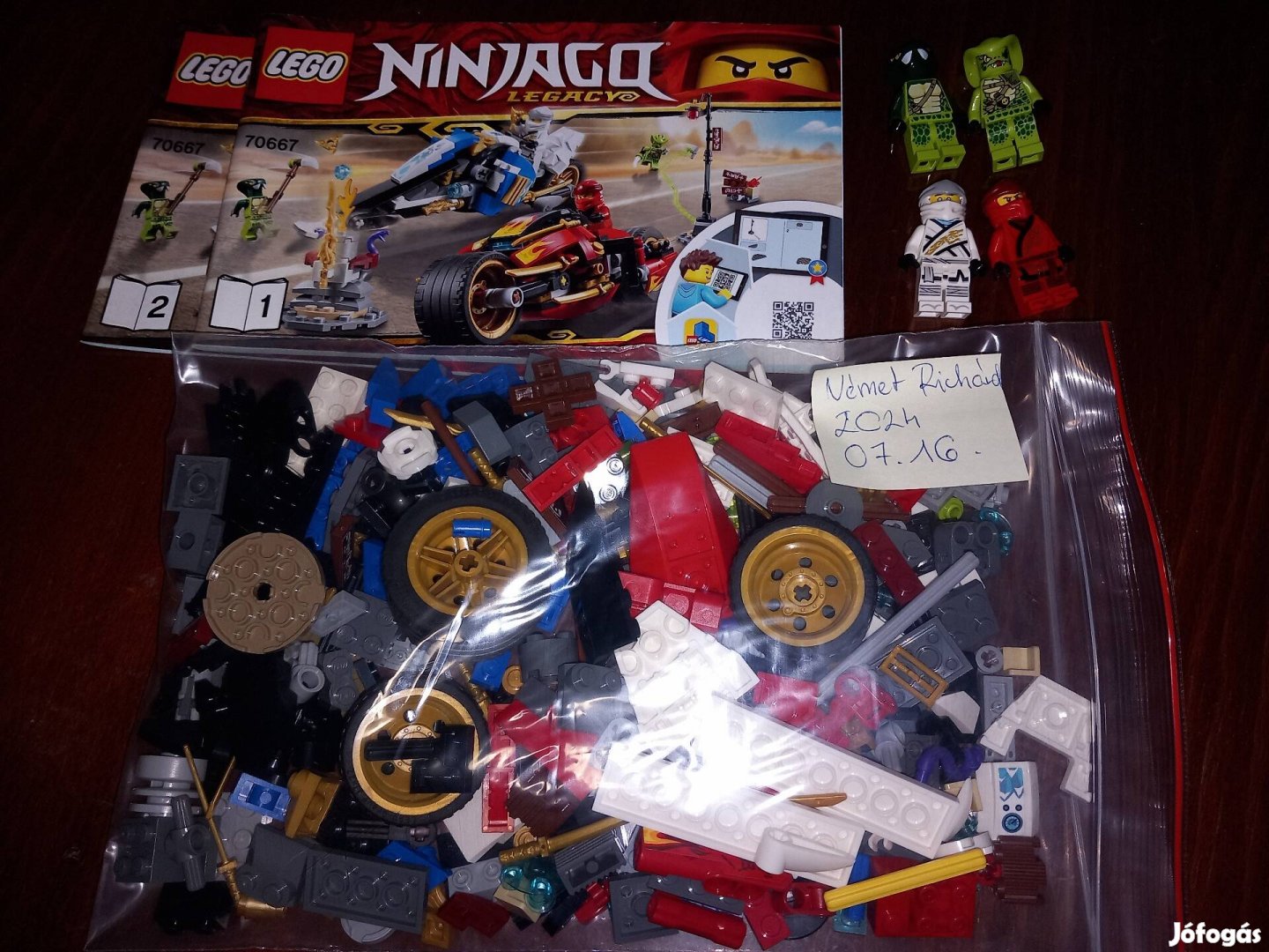 Lego 70667 - Ninjago motorok