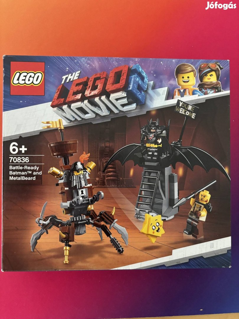 Lego 70836 Lego Movie 2 Batman és Fémszakál