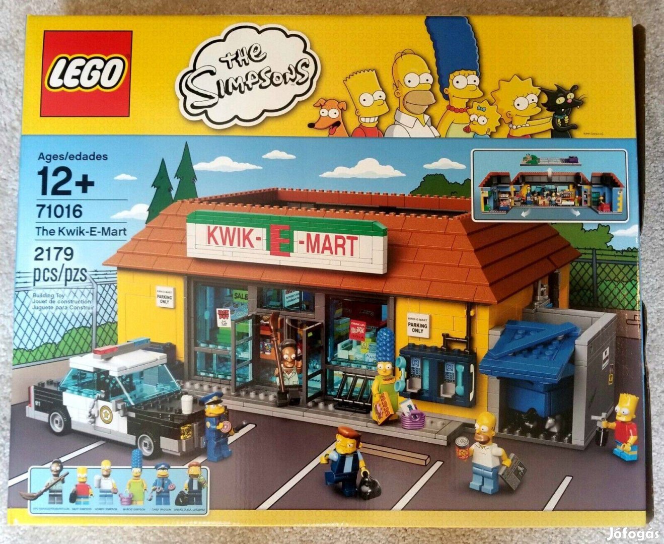 Lego 71016 The Kwik-E Mart (The Simpsons) Gyűjtői darab, Bontatlan