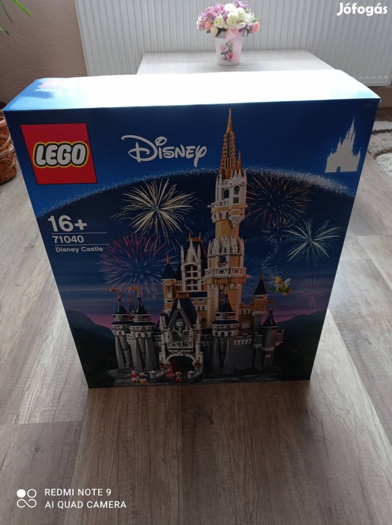 Lego 71040 Disney kastély új, bontatlan+ ajándék 40353 Brickheadz 