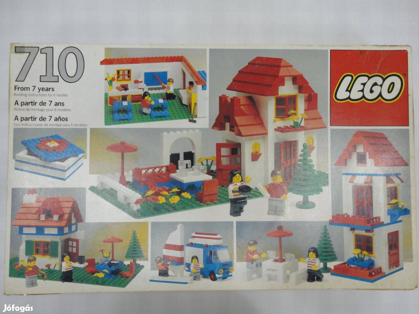 Lego 710 Basic (használt készlet - 1983)