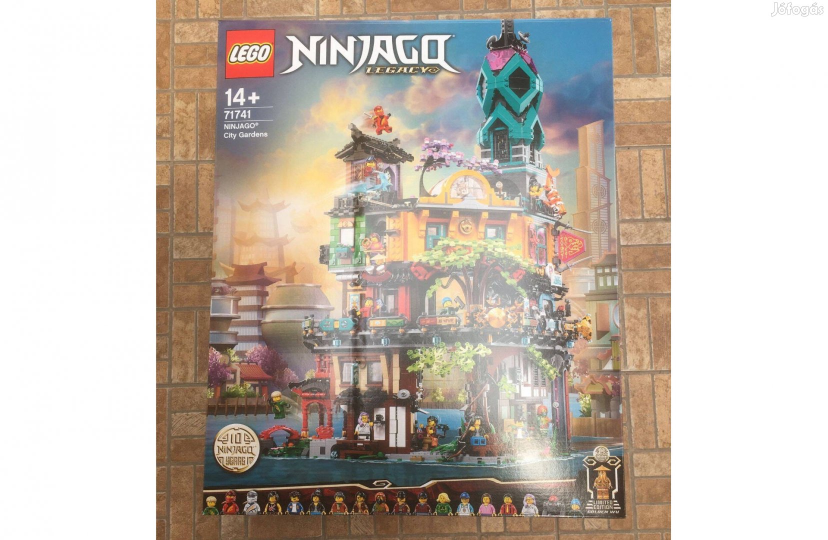 Lego 71741 Ninjago City Garden Bontatlan,új