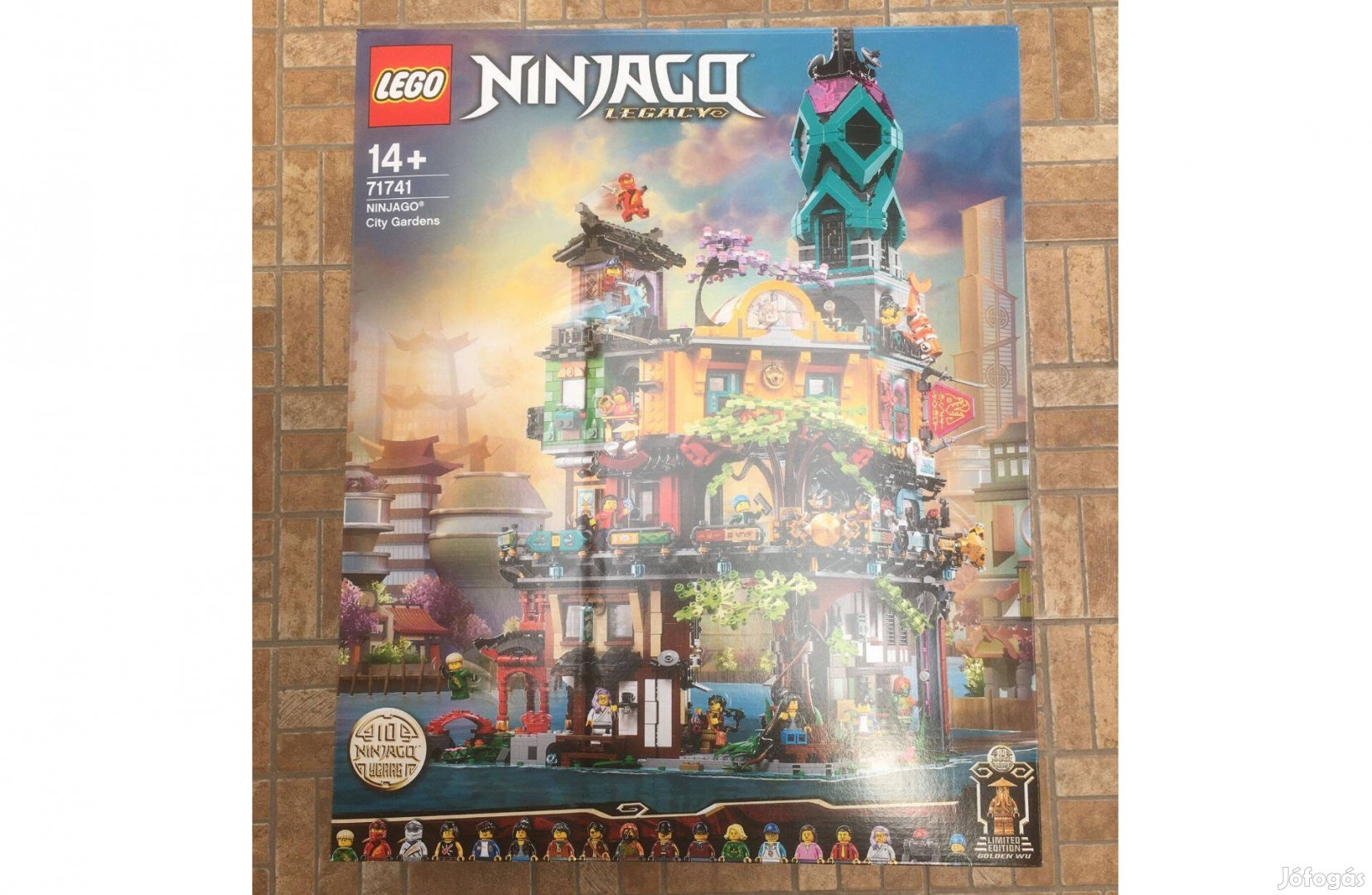 Lego 71741 Ninjago City Garden Bontatlan,új!