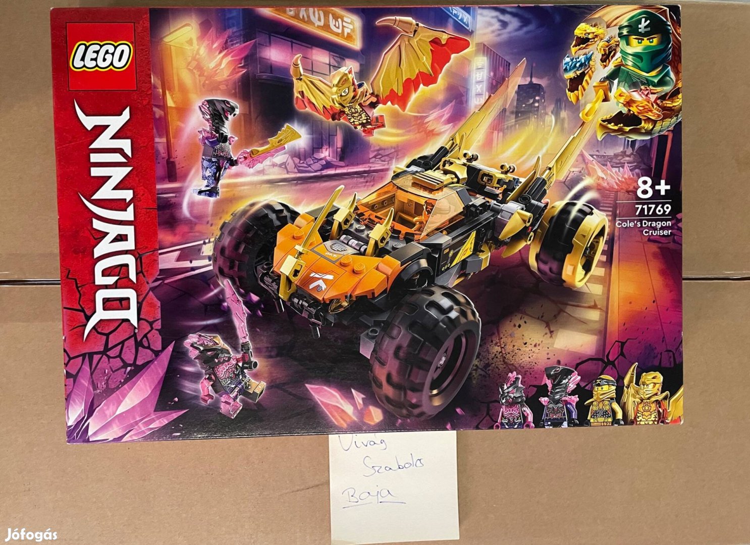 Lego 71769 Ninjago Cole sárkánycirkálója