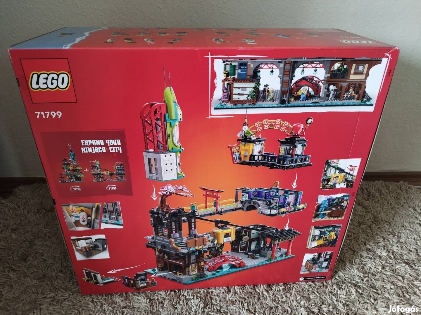 Lego 71799 Ninjago városi piactér új bontatlan 