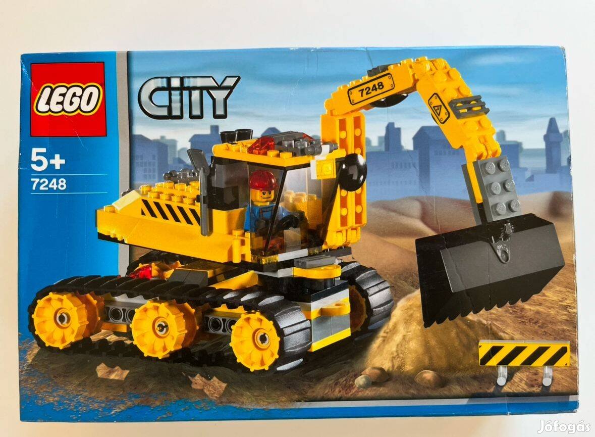 Lego 7248 Lánctalpas Markoló Munkagép