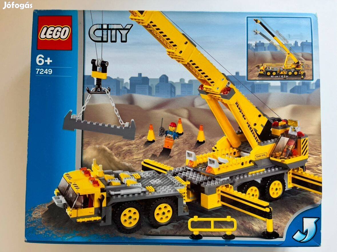 Lego 7249 Óriás Daruskocsi Emelődaruval