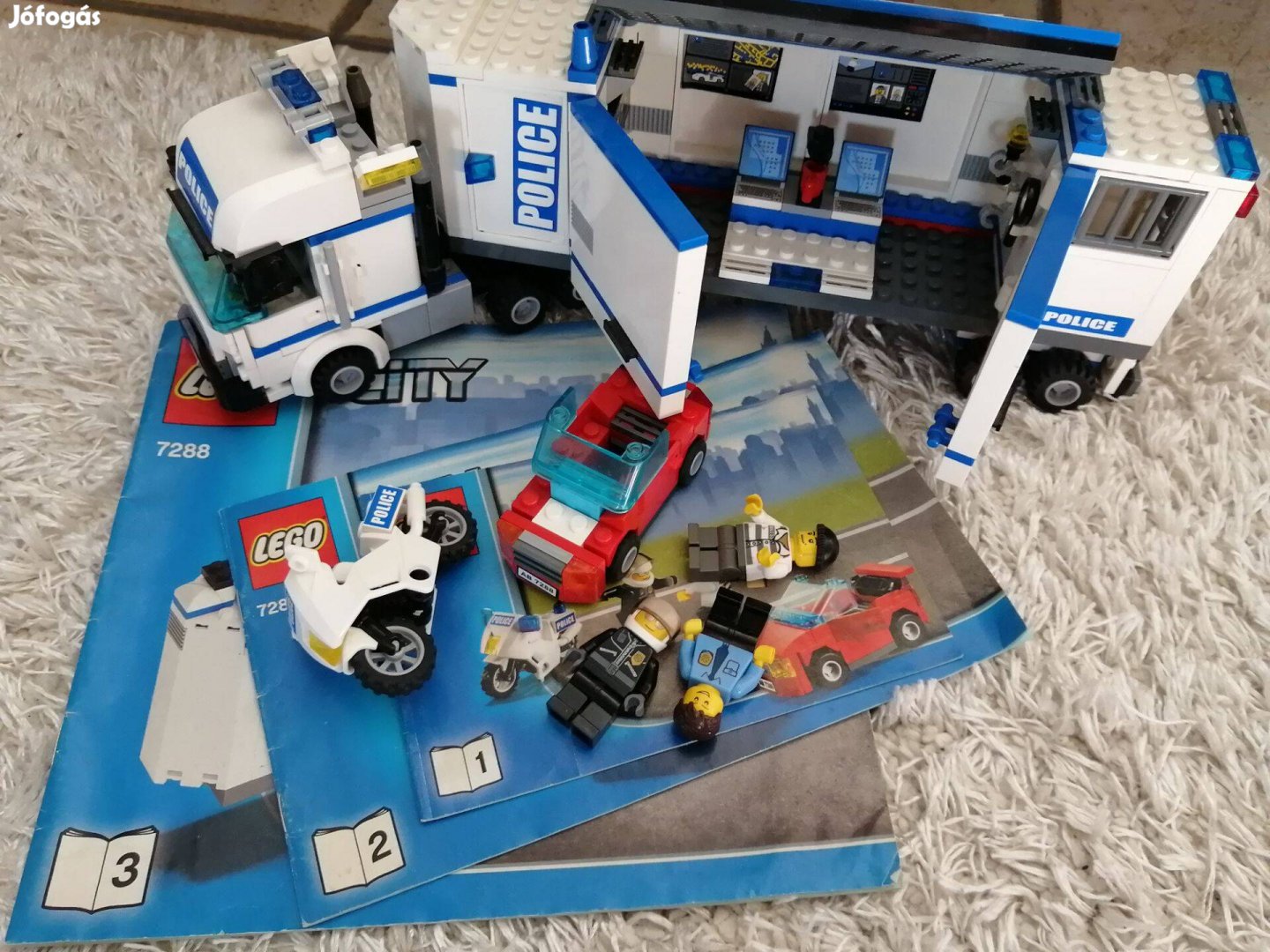 Lego 7288 mozgó rendőri egység