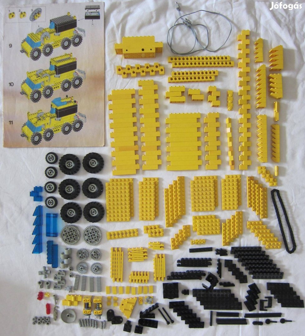 Lego 744 Universal Building Set, erősen hiányos, doboz nincs