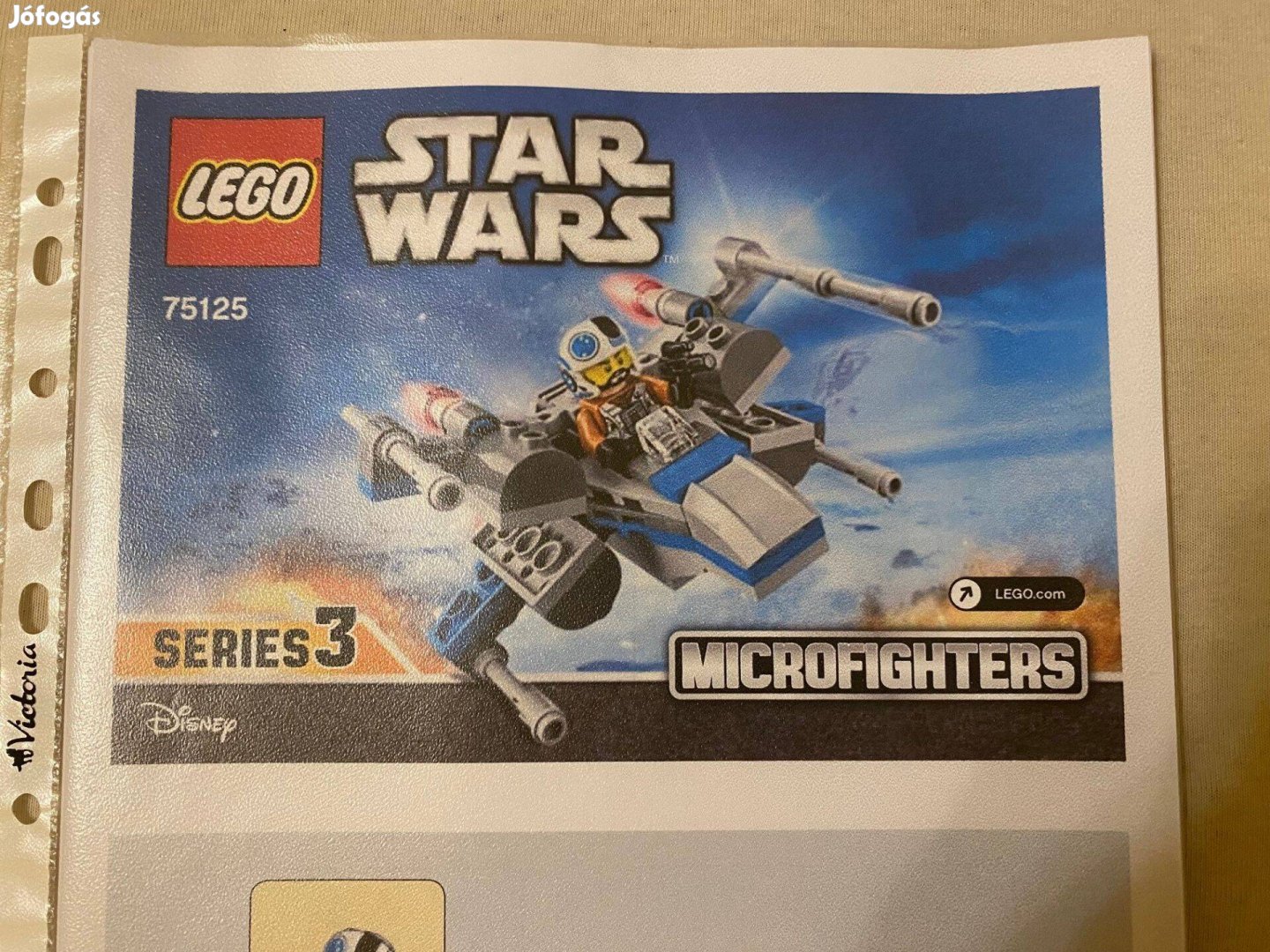 Lego 75125 Star Wars Ellenállás oldali X-szárnyú vadászgép