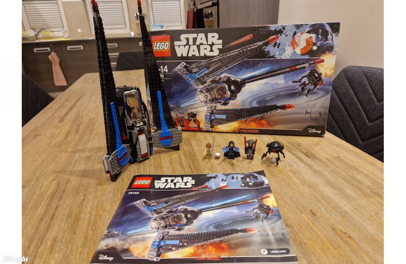 Lego 75185 Star Wars Tracker 1-es számú nyomkövető vadászgép