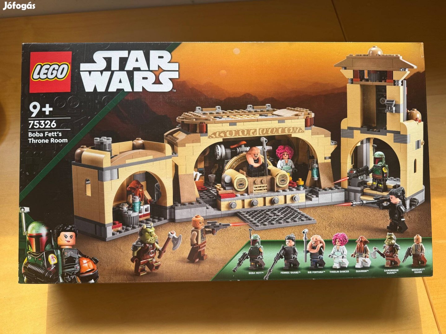 Lego 75326 - Boba Fett trónterme, bontatlan