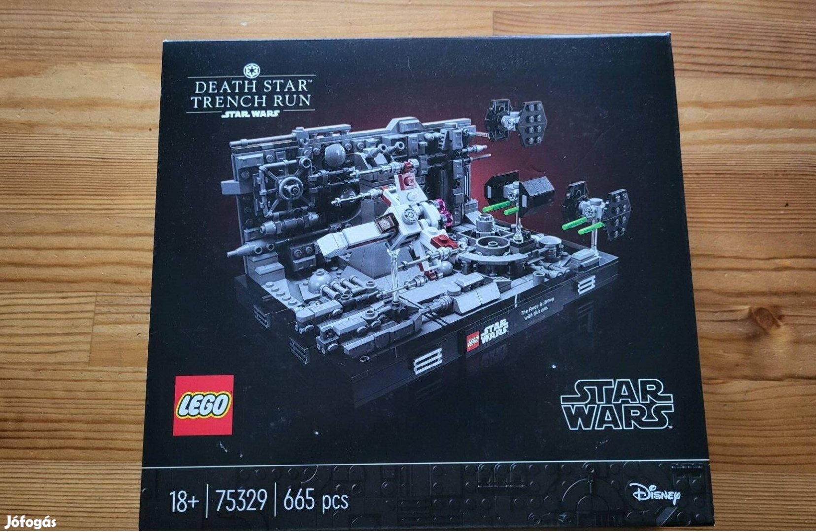 Lego 75329 Star Wars - Halálcsillag árokfutam dioráma, új, bontatlan