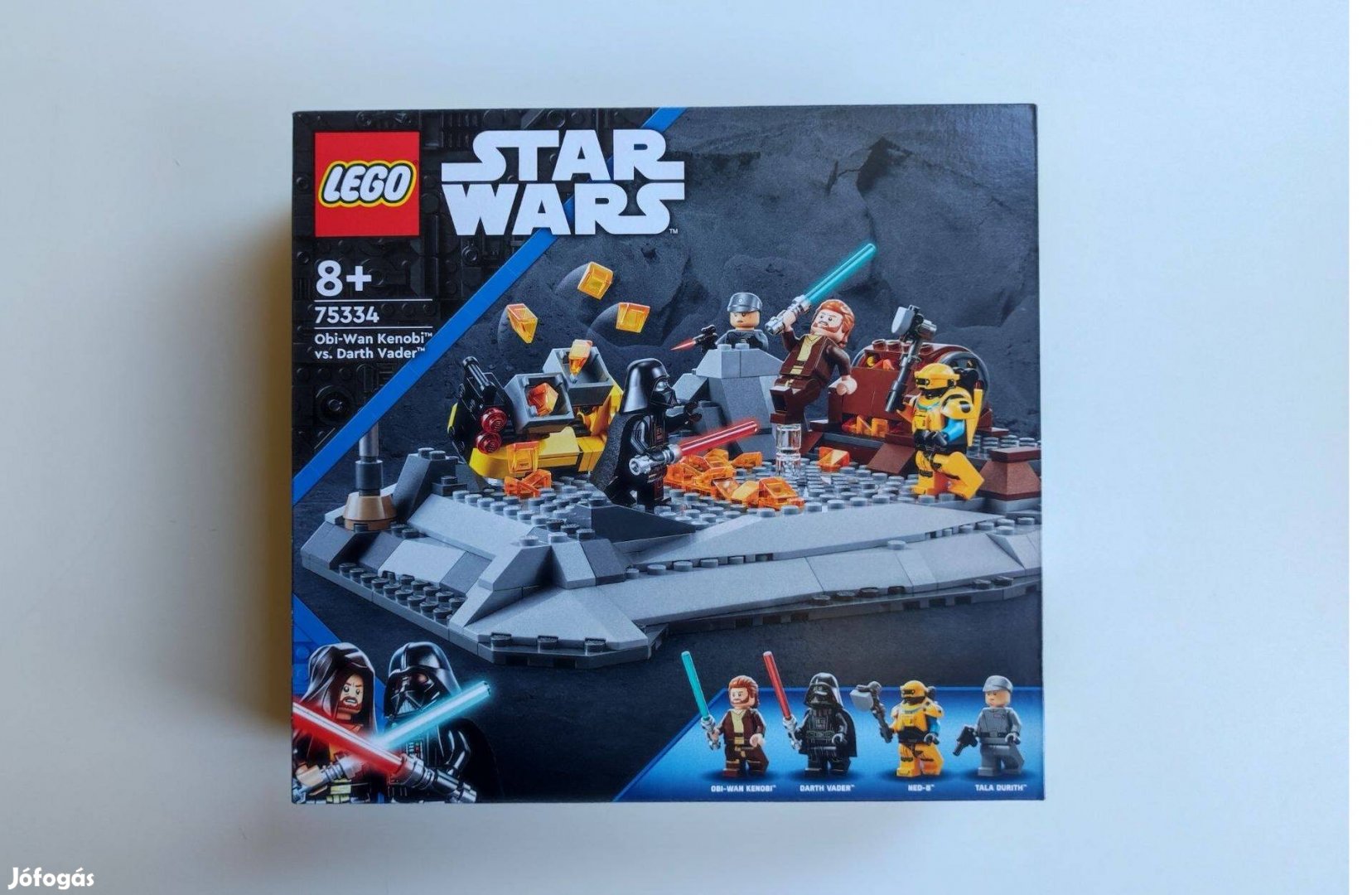 Lego 75334 - Obi-Wan Kenobi vs. Darth Vader - új, bontatlan