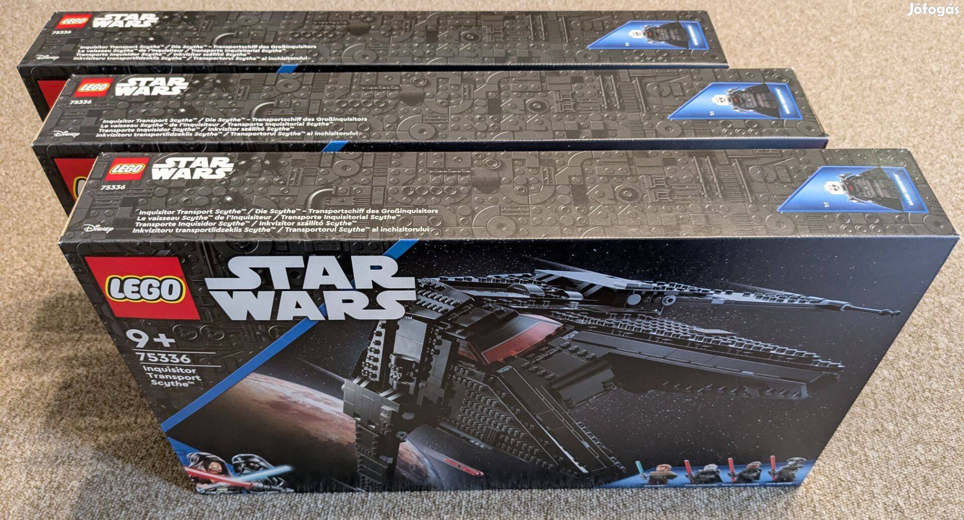 Lego 75336 Star Wars Inkvizítor szállító Scythe új,