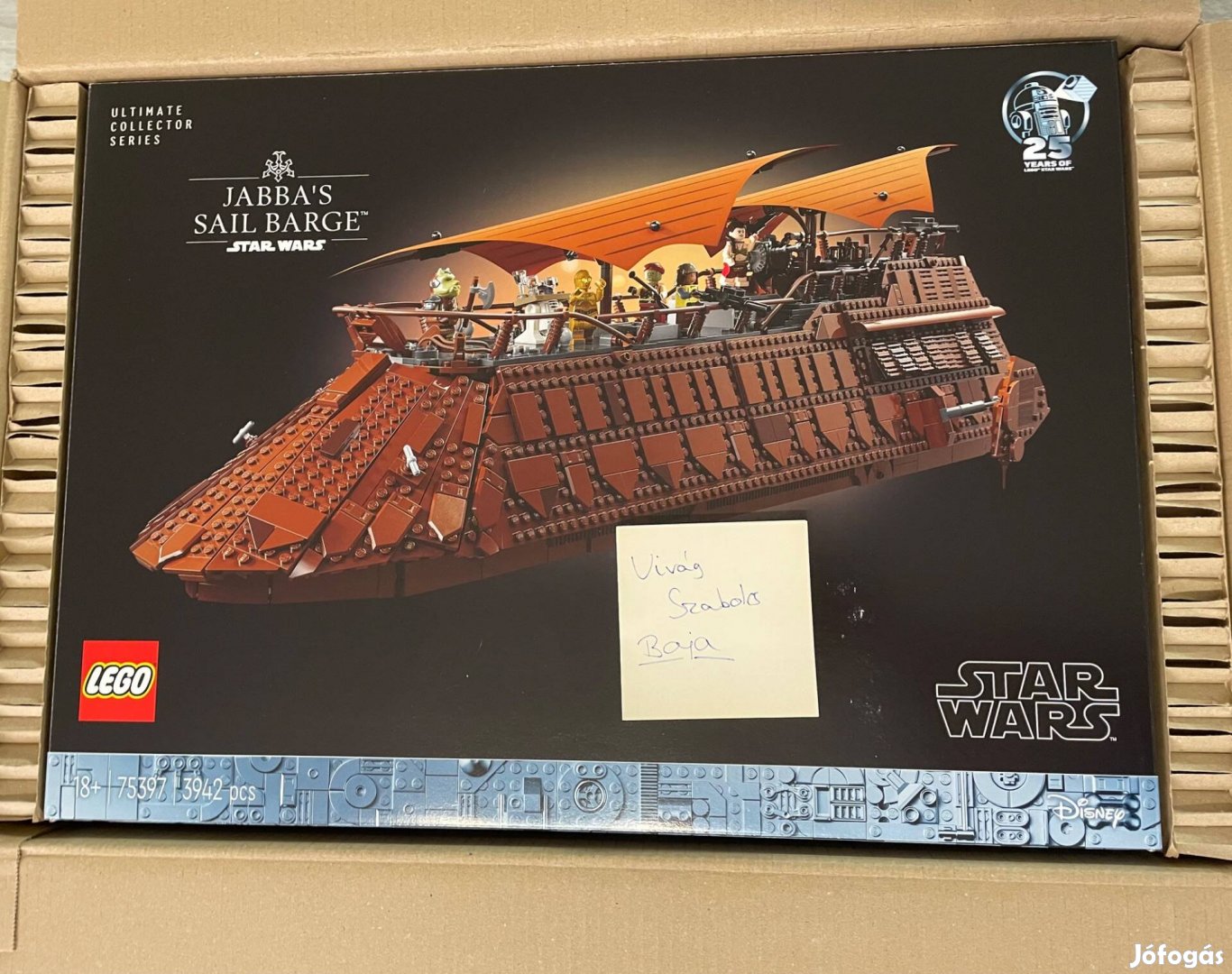 Lego 75397 Star Wars - Jabba vitorlás bárkája