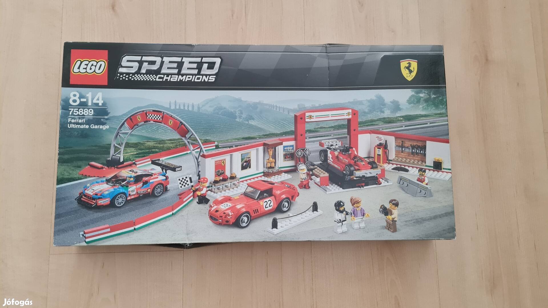 Lego 75889 Speed Champions, Ferrari Garázs,  új, bontatlan 