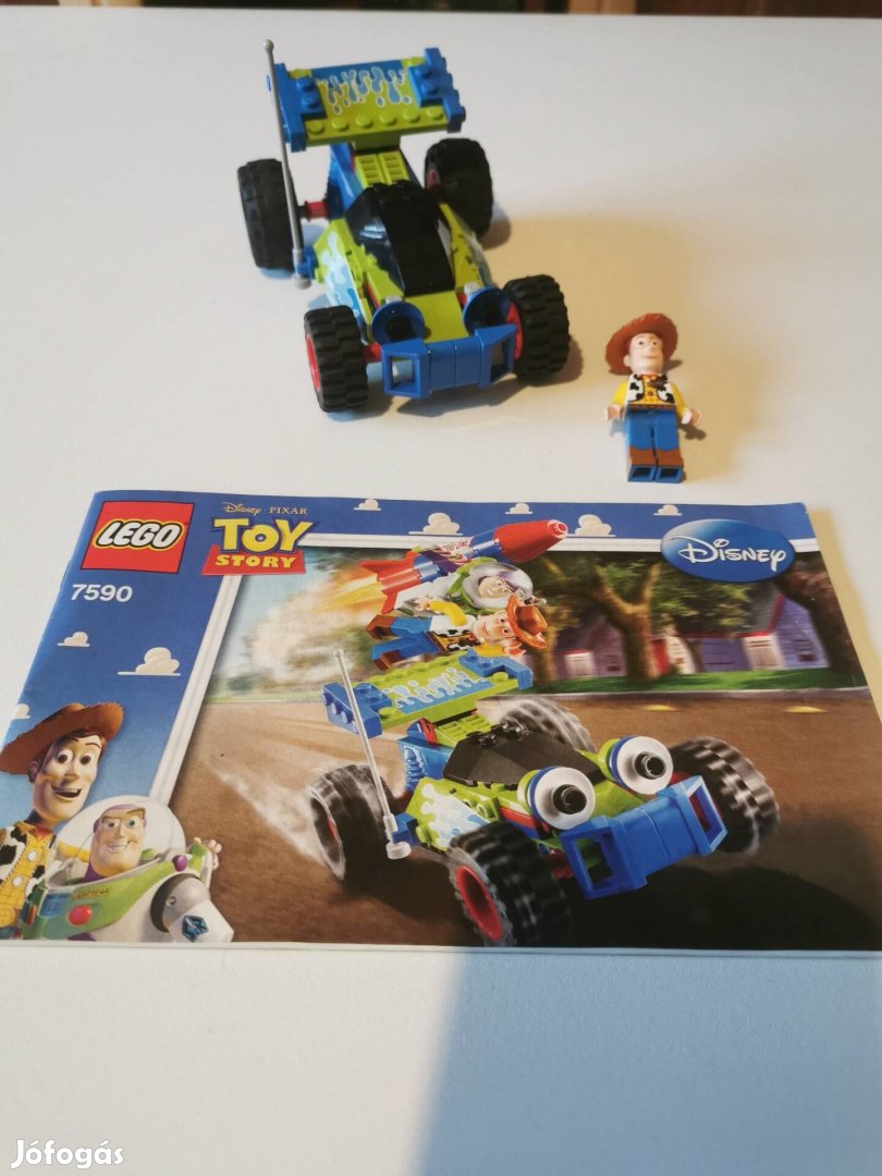 Lego 7590 toy story woody és az RC autó 
