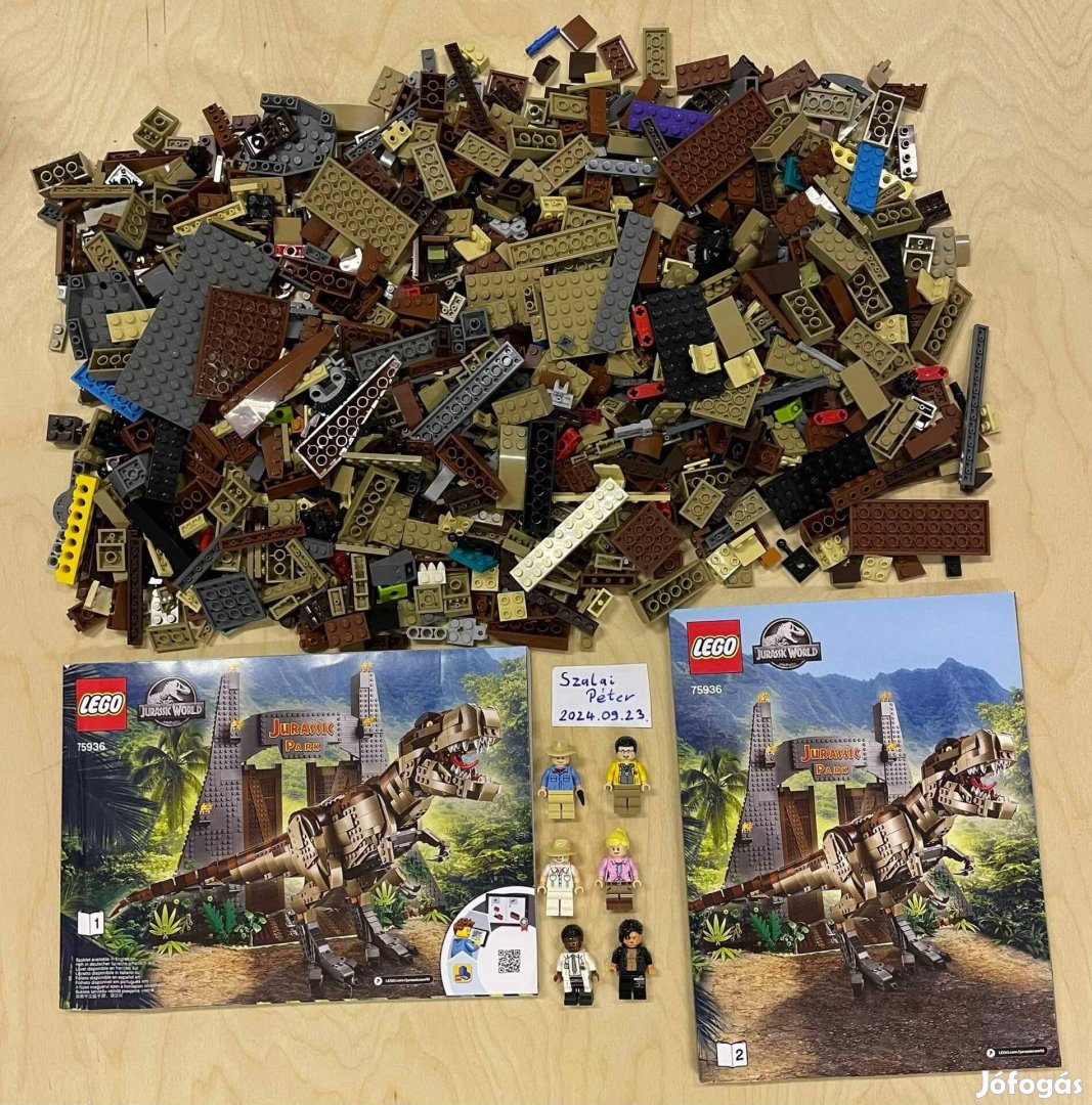 Lego 75936 Jurassic Park készlet 