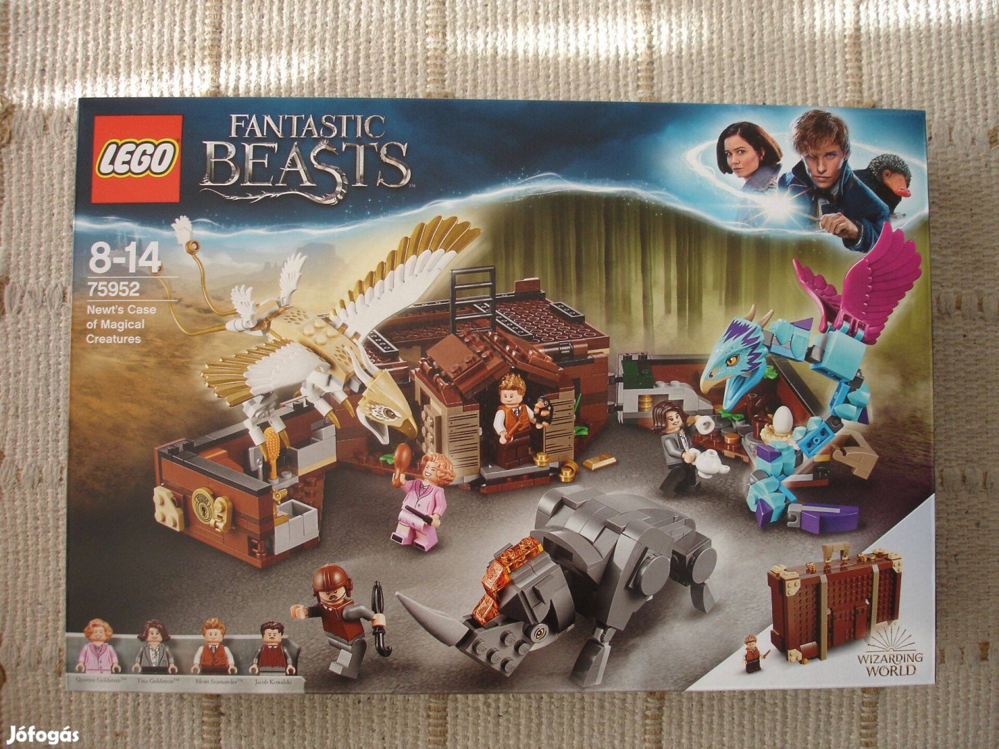 Lego 75952 Harry Potter Göthe bőrőndje és a varázslatos lények Ú