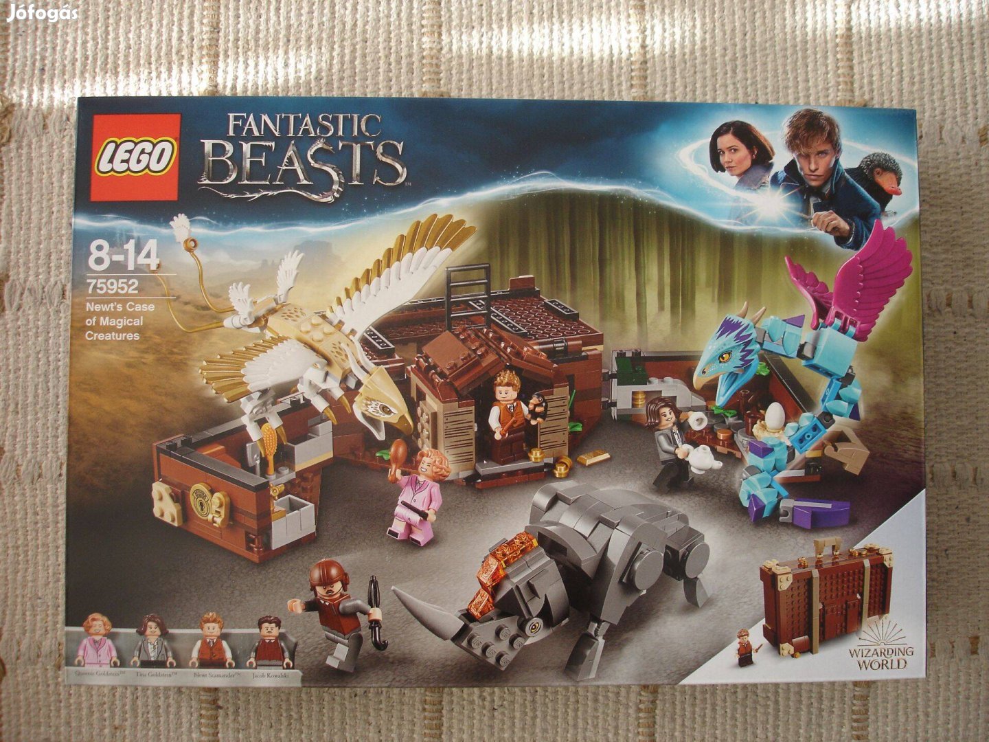 Lego 75952 Harry Potter Göthe bőrőndje és a varázslatos lények Ú