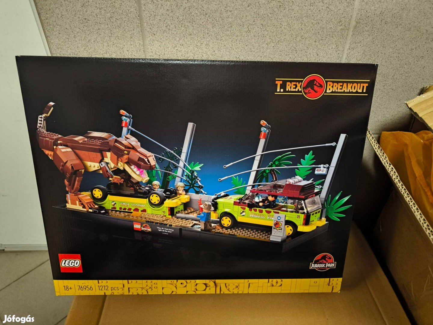 Lego 75956 T-Rex szökése új, bontatlan
