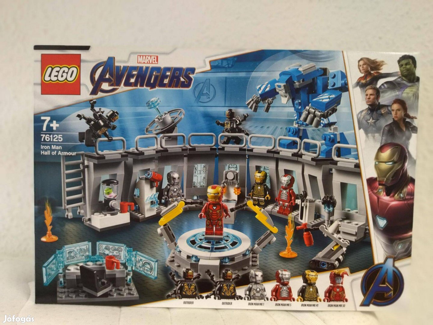 Lego 76125 Vasember Páncélcsarnoka új, bontatlan