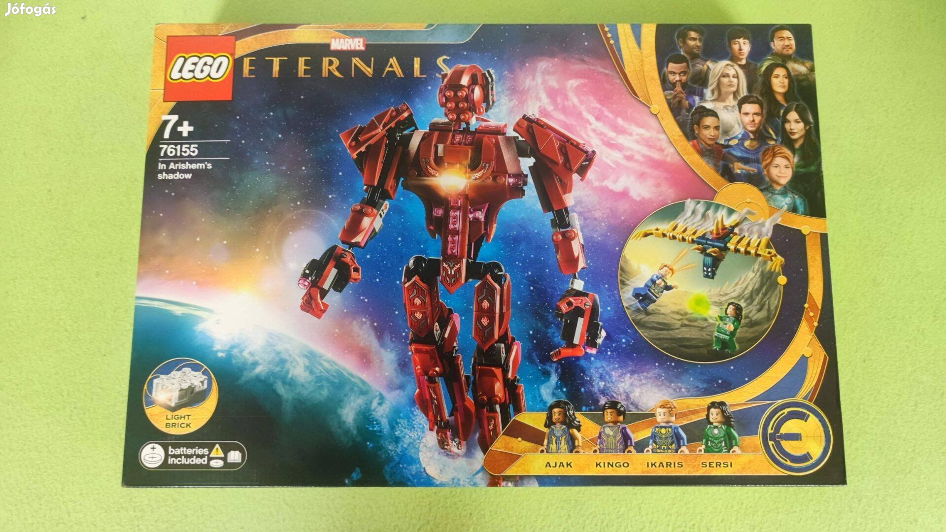 Lego 76155 LEGO Marvel Örökkévalók - Arishem árnyékában új bontatlan