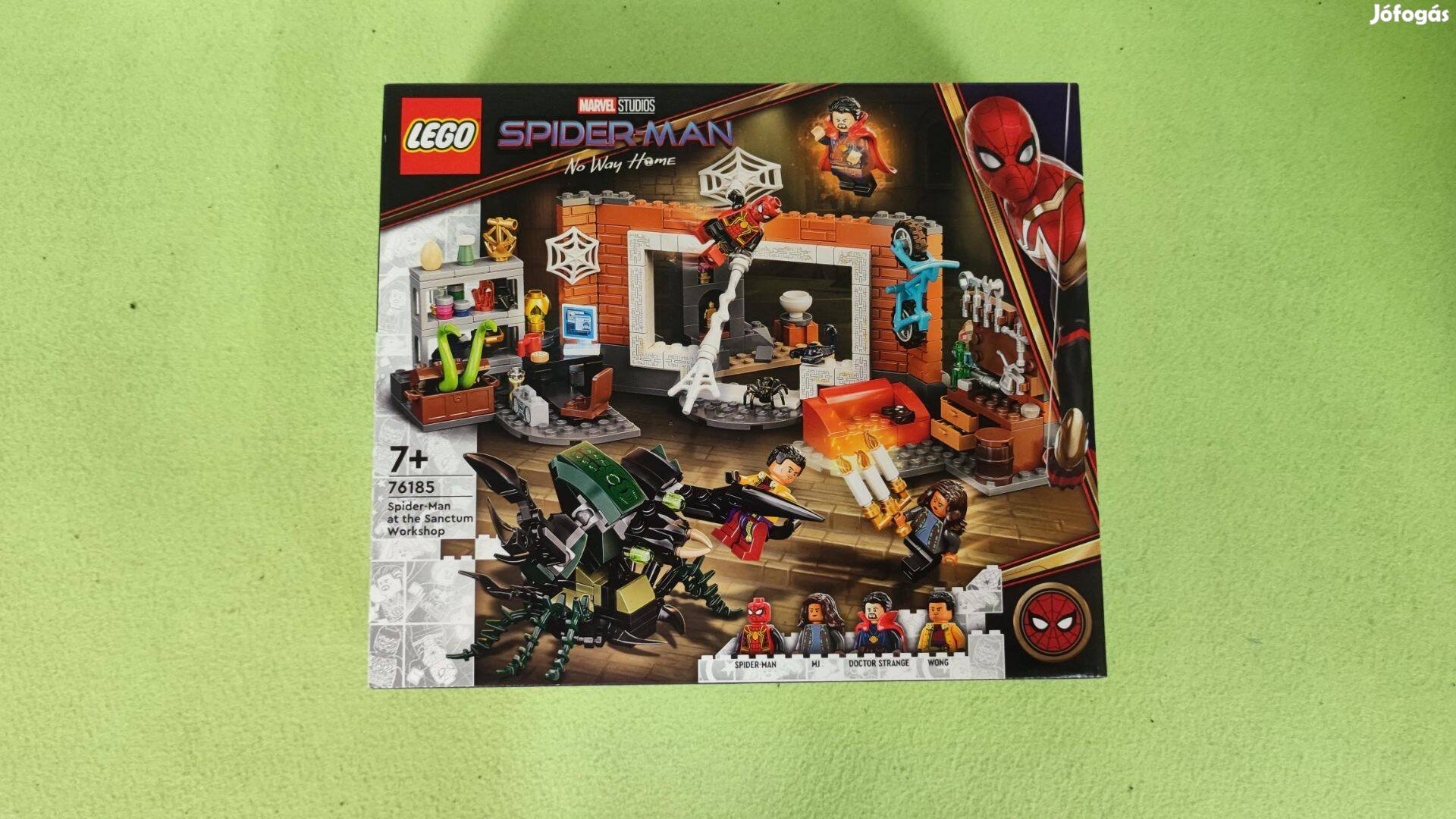 Lego 76185 Super Heroes - Pókember a Sanctum műhelynél új bontatlan