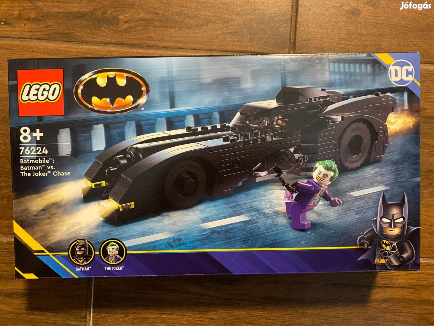 Lego 76224 Super Heroes - Batmobile: Batman vs. Joker hajsza (új)