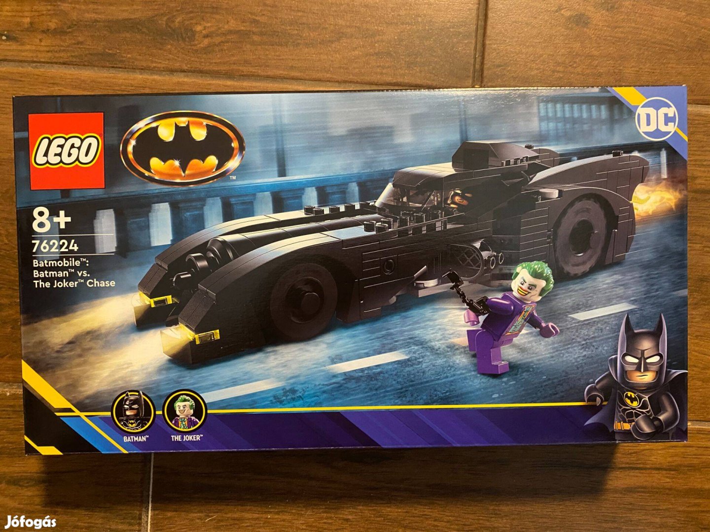 Lego 76224 Super Heroes - Batmobile: Batman vs. Joker hajsza (új)