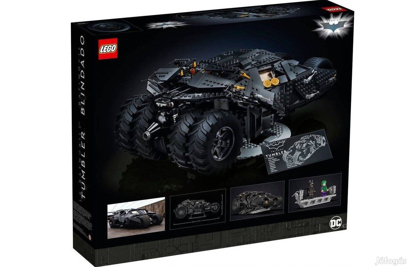 Lego 76240 DC Batman Batmobile Tumbler, új, bontatlan csomagolásban!