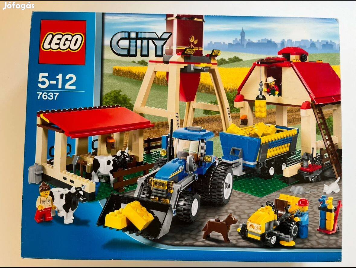 Lego 7637 Farm Traktorral