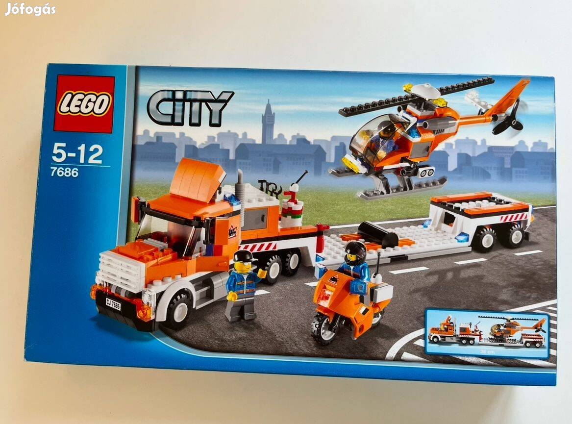 Lego 7686 Helikopter szállító kamion