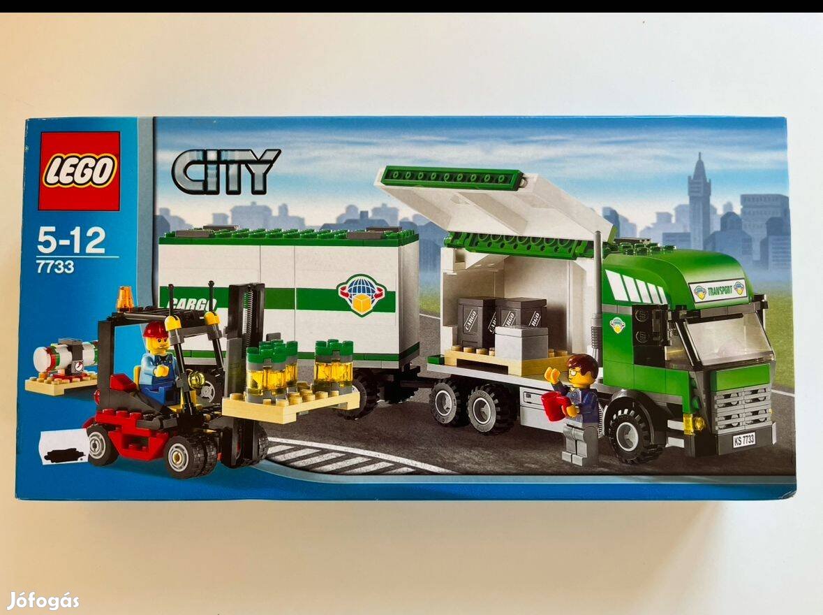 Lego 7733 Teherszállító Kamion Teherautó