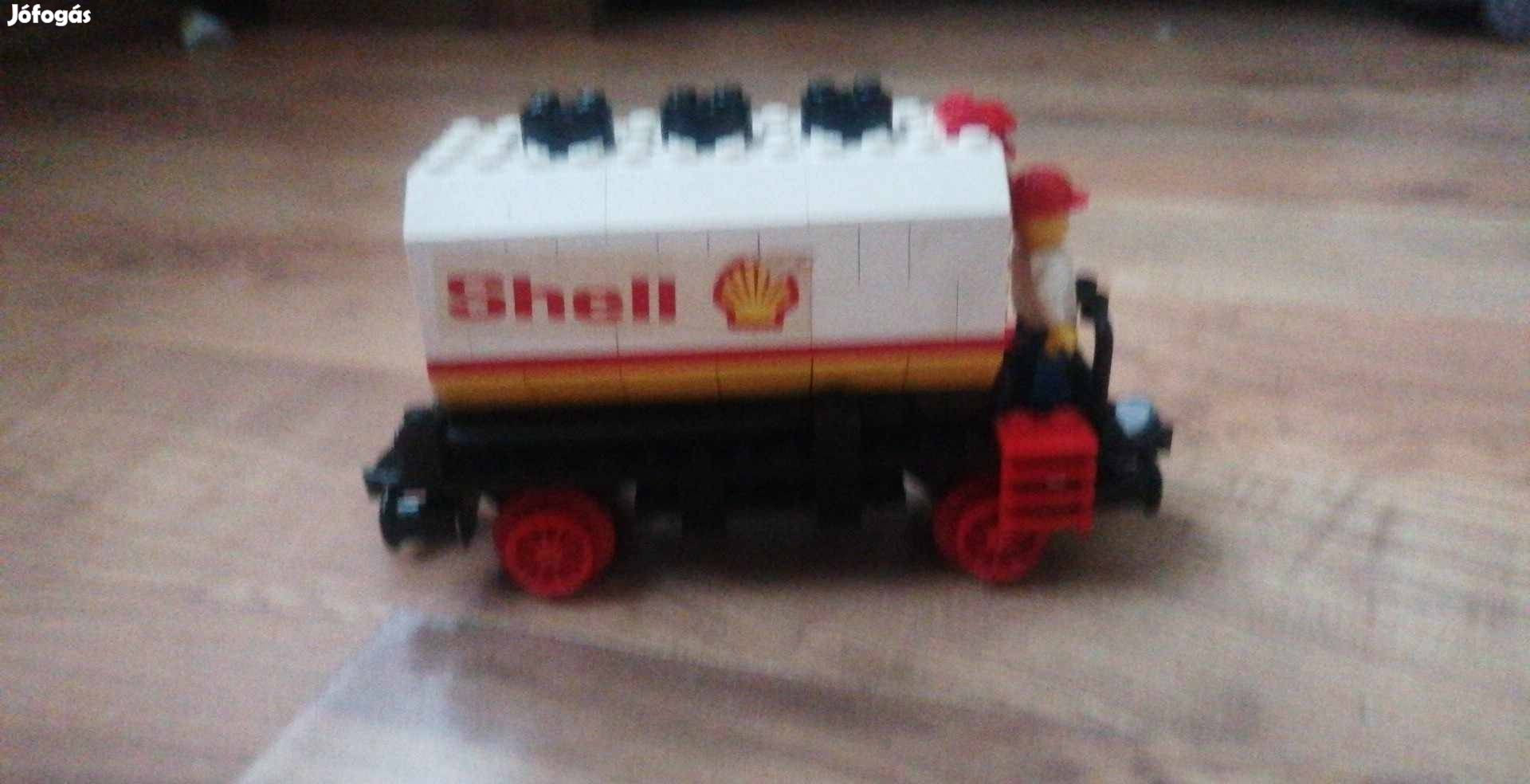 Lego 7816 Train 4,5V Shell Tanker Wagon