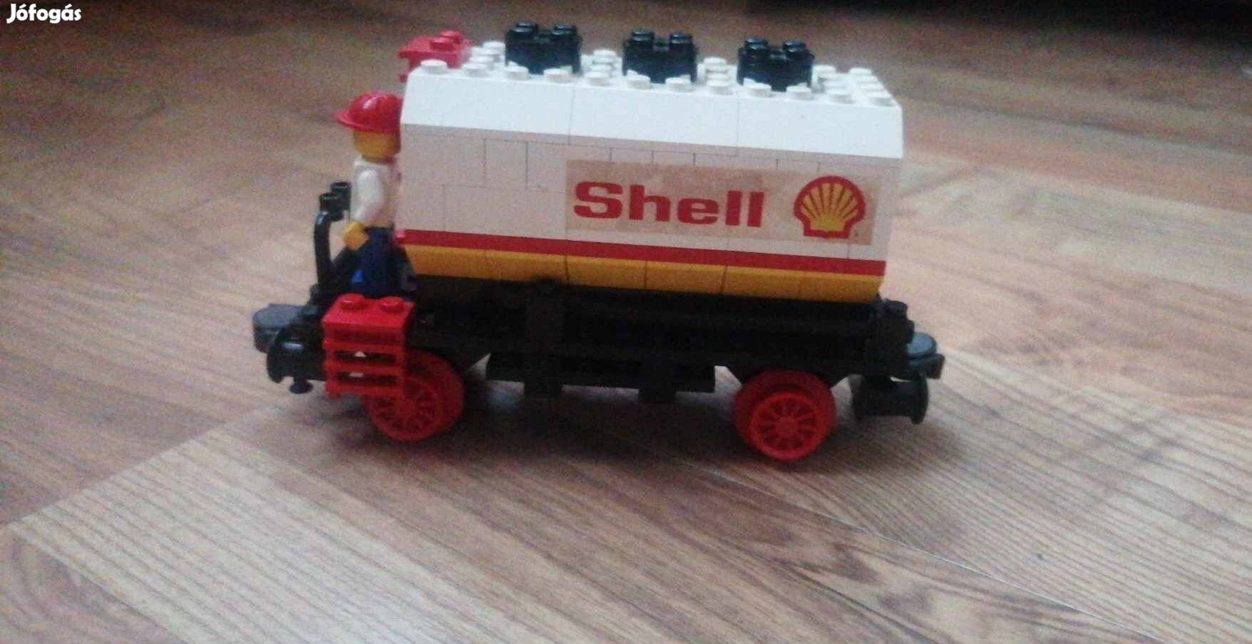 Lego 7816 Train 4,5V Shell Tanker Wagon