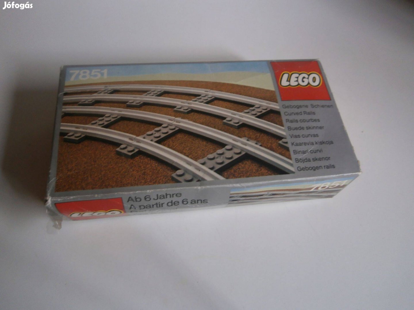 Lego 7851vonat ívelt pálya