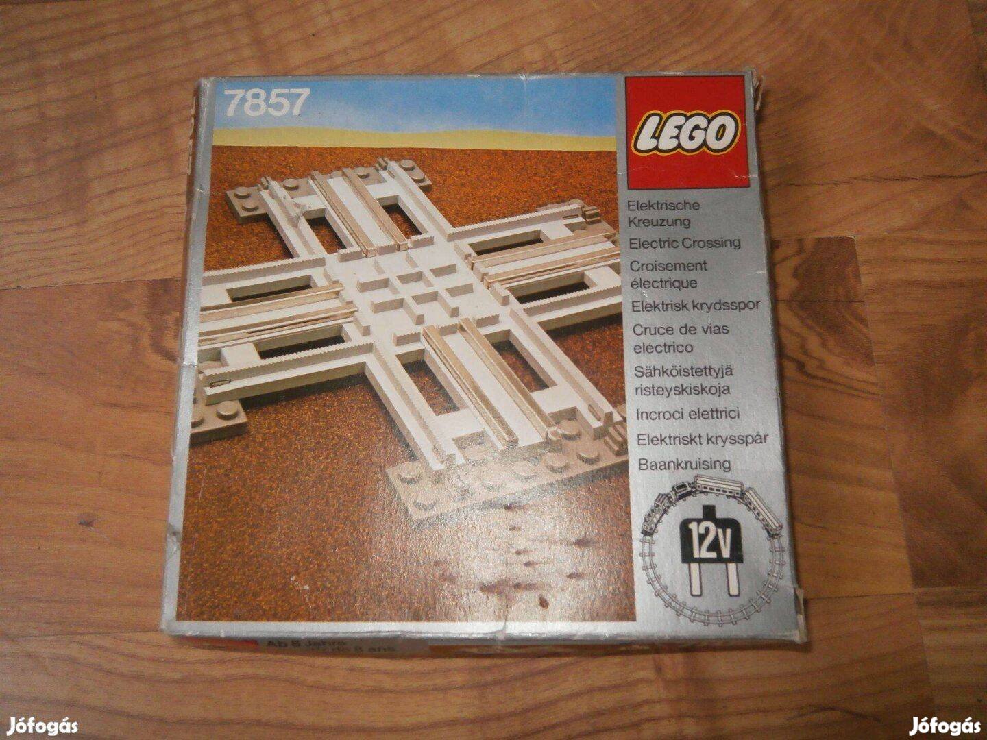Lego 7857 vonat kereszteződés Új
