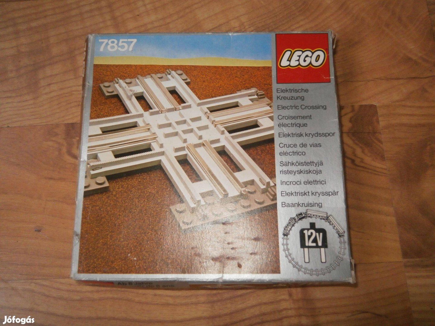 Lego 7857 vonat kereszteződés Új