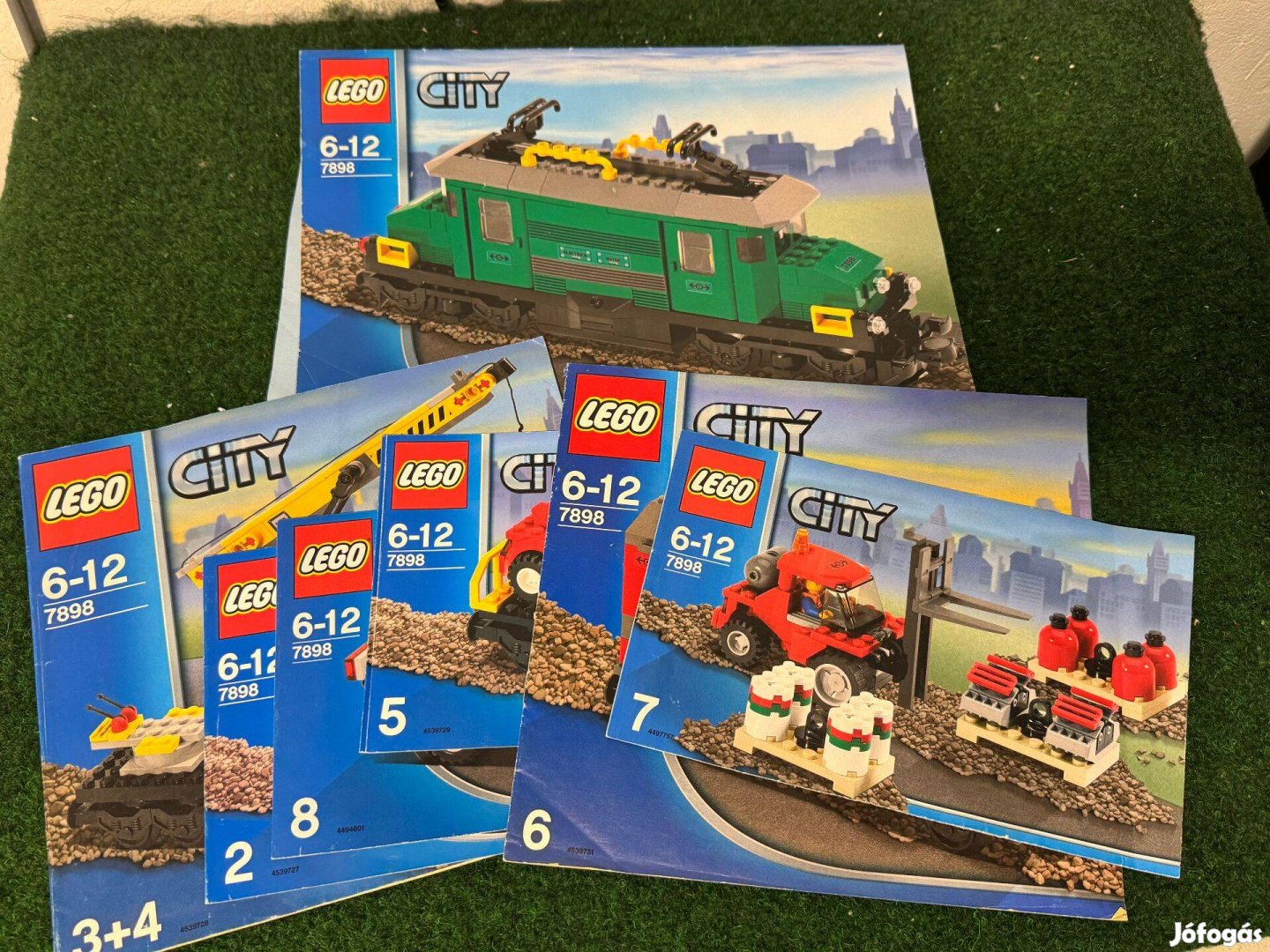 Lego 7898 vonat epitesi utmutato Lego 7898 vonat vasut