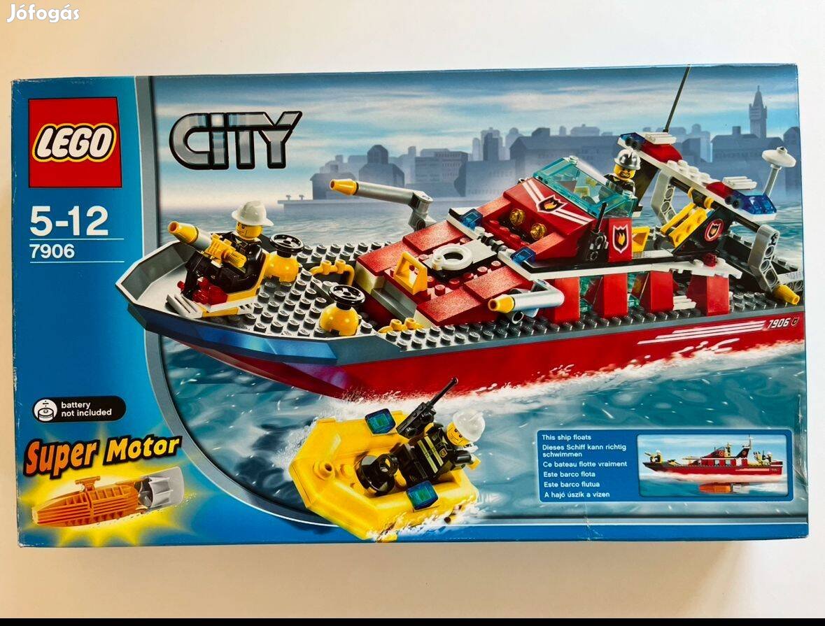 Lego 7906 Tűzoltó Hajó Tűzoltósági hajó