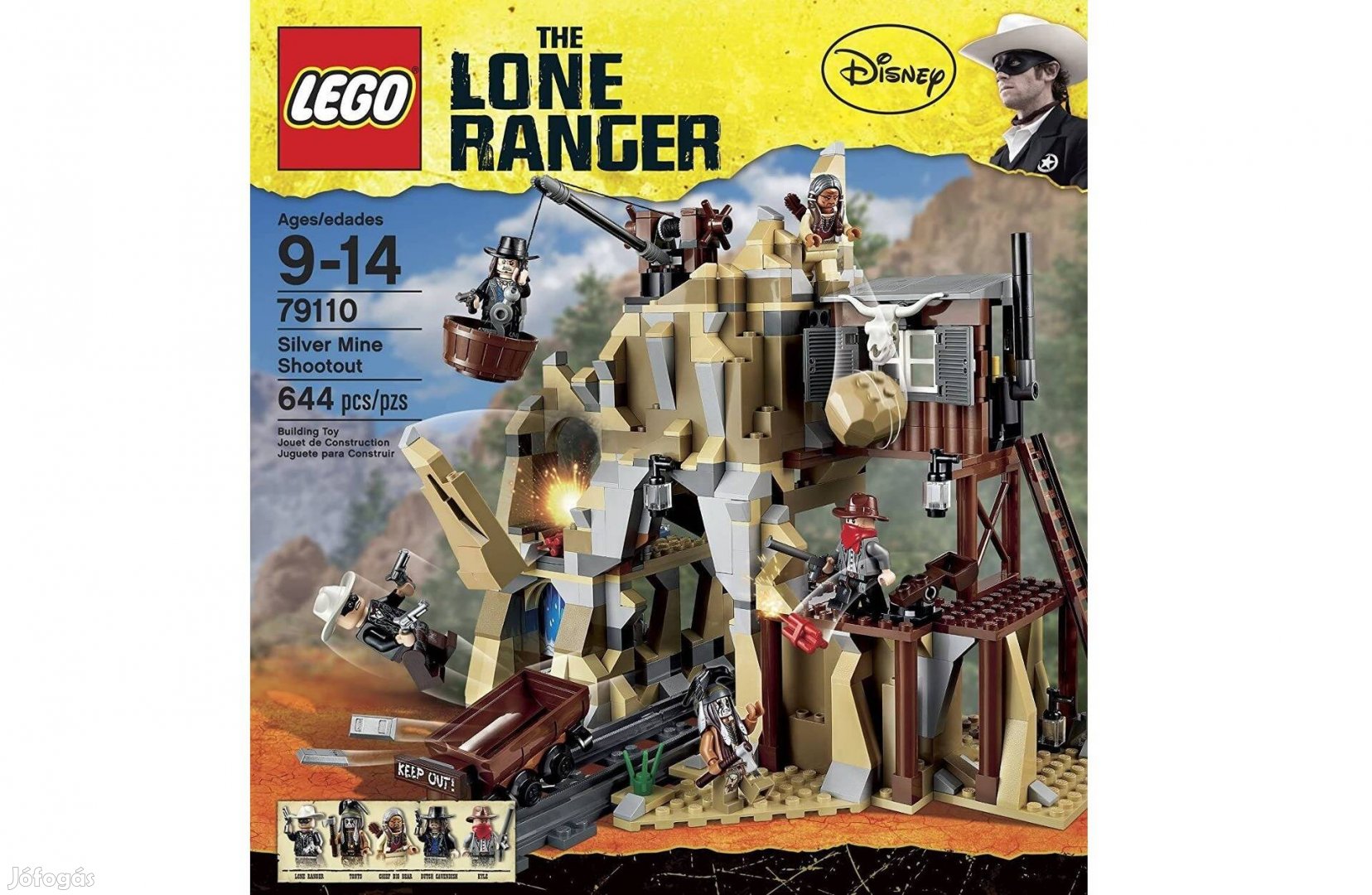 Lego 79110 Harc az ezüst bányában