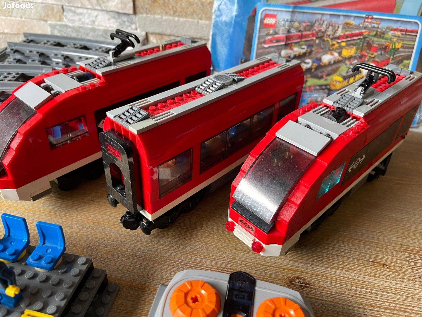 Lego 7938 vonat vasut szett Lego szemelyvonat szett