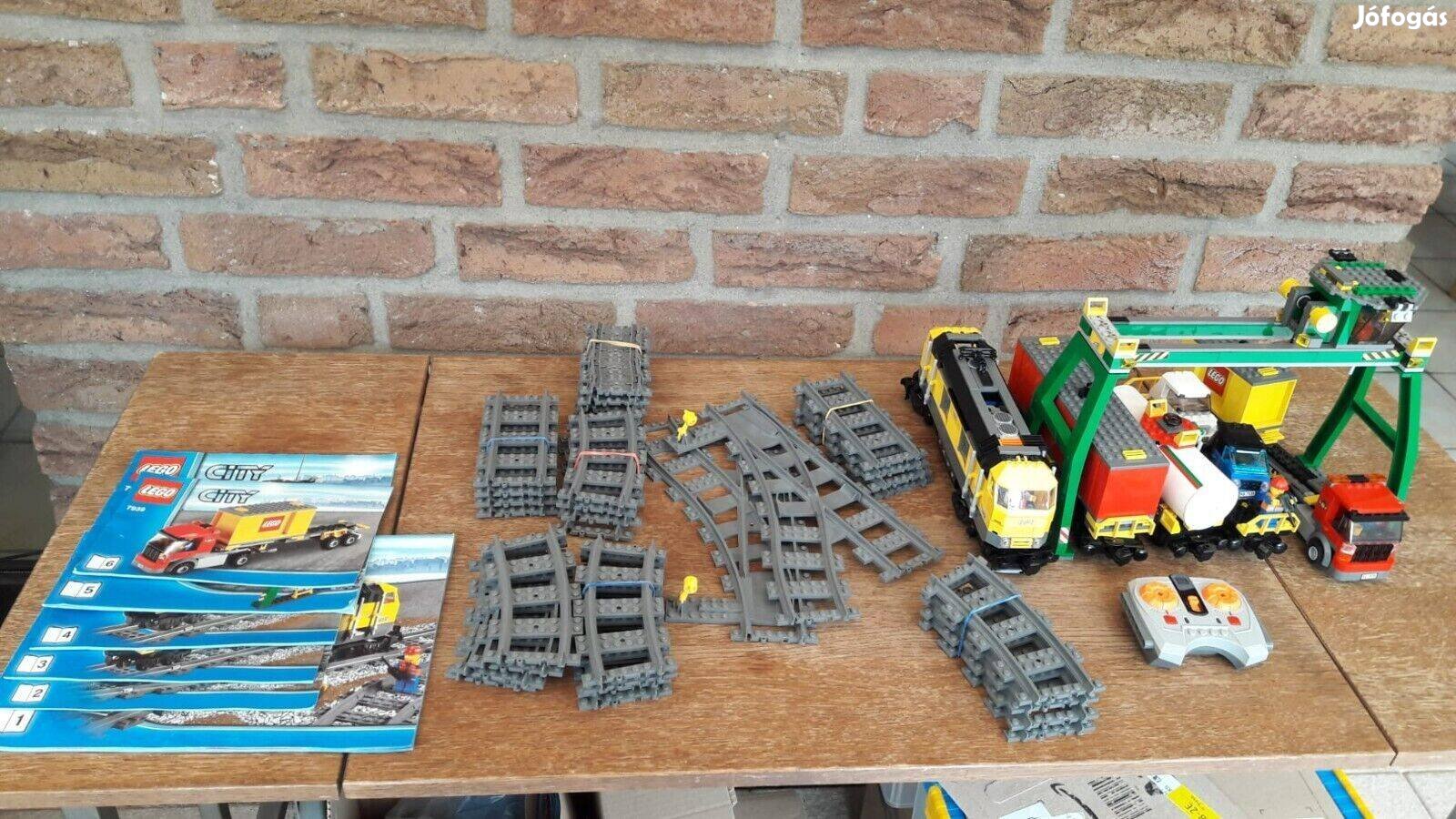 Lego 7939 tehervonat szett Lego 7939 vonat vasut szett