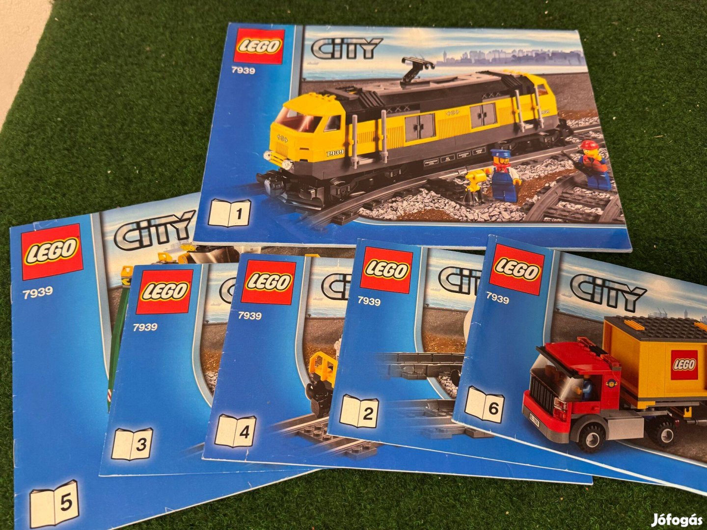 Lego 7939 tehervonat szett ősszeszerelési utmutató