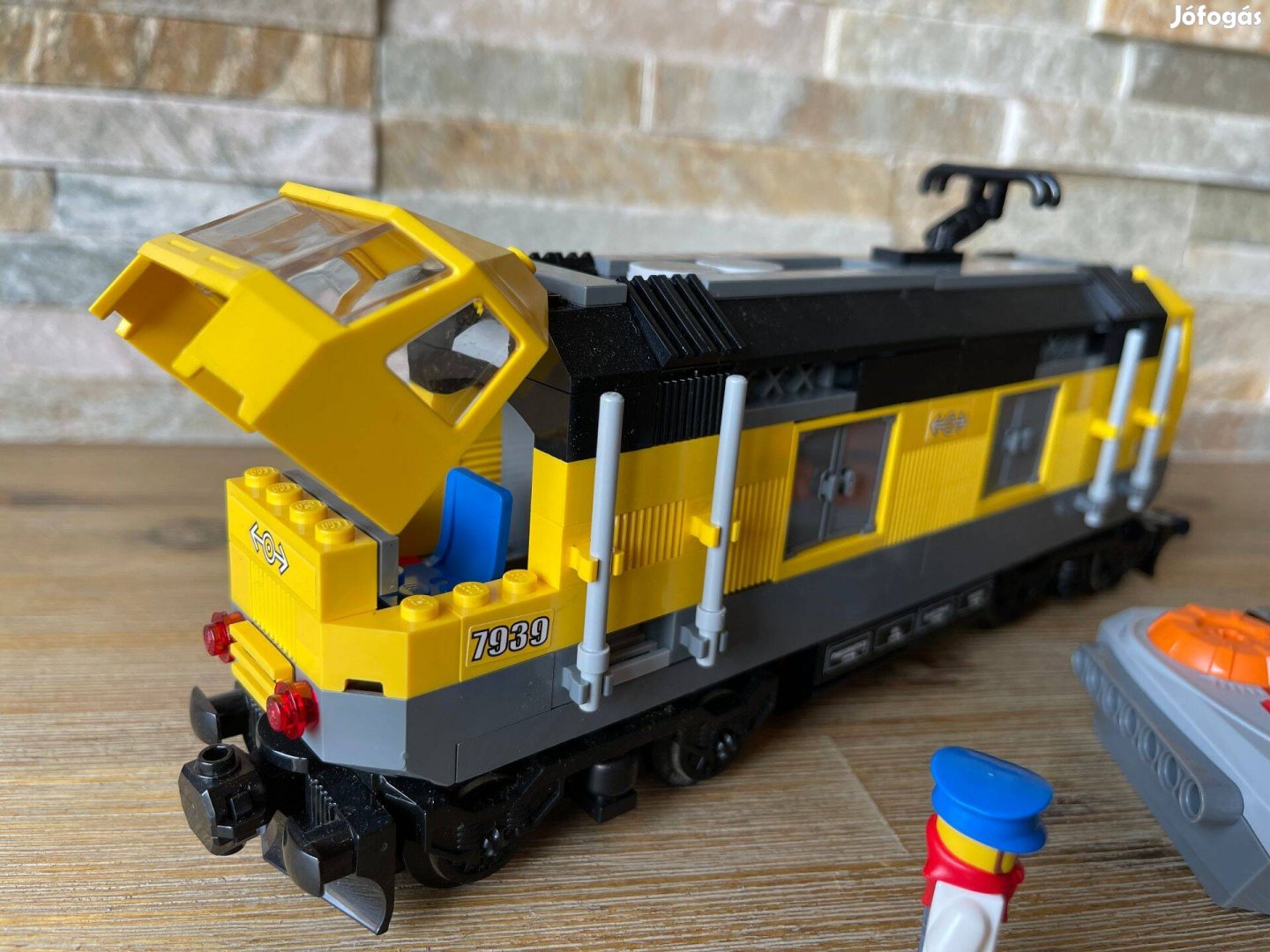 Lego 7939 tehervonat vonat vasut mozdony Lego vasuti vonat mozdony