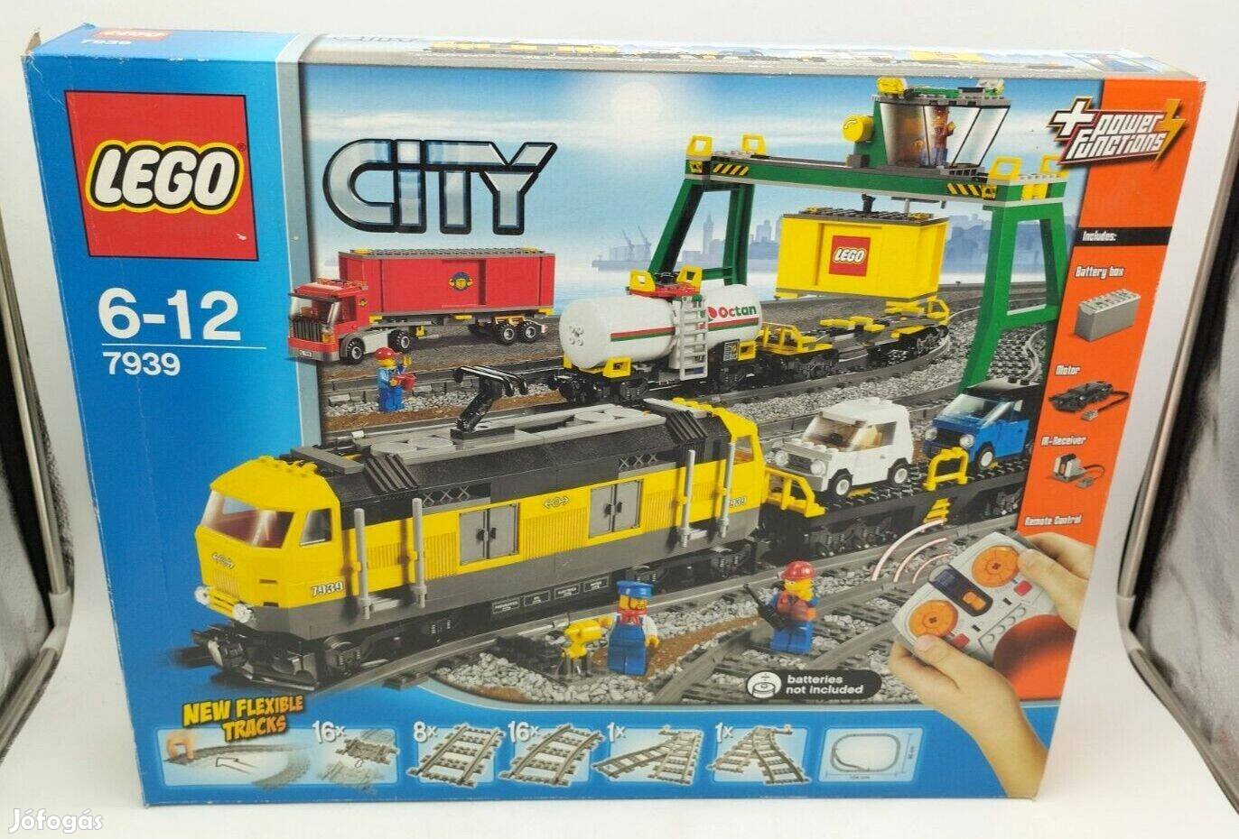 Lego 7939 tehervonat vonat vasut szett Lego vonat vasut