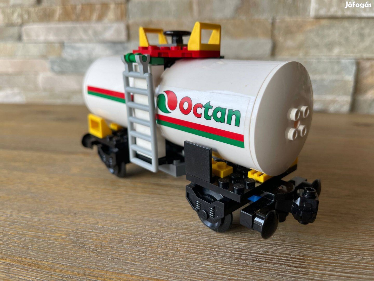 Lego 7939 vasuti tartályvagon Lego vonat vagon Lego vasuti vagon
