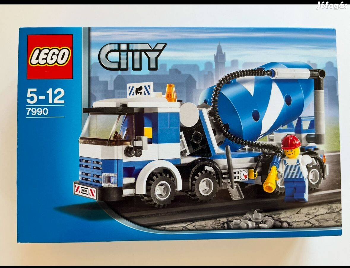 Lego 7990 Betonkeverő Mixer Teherautó